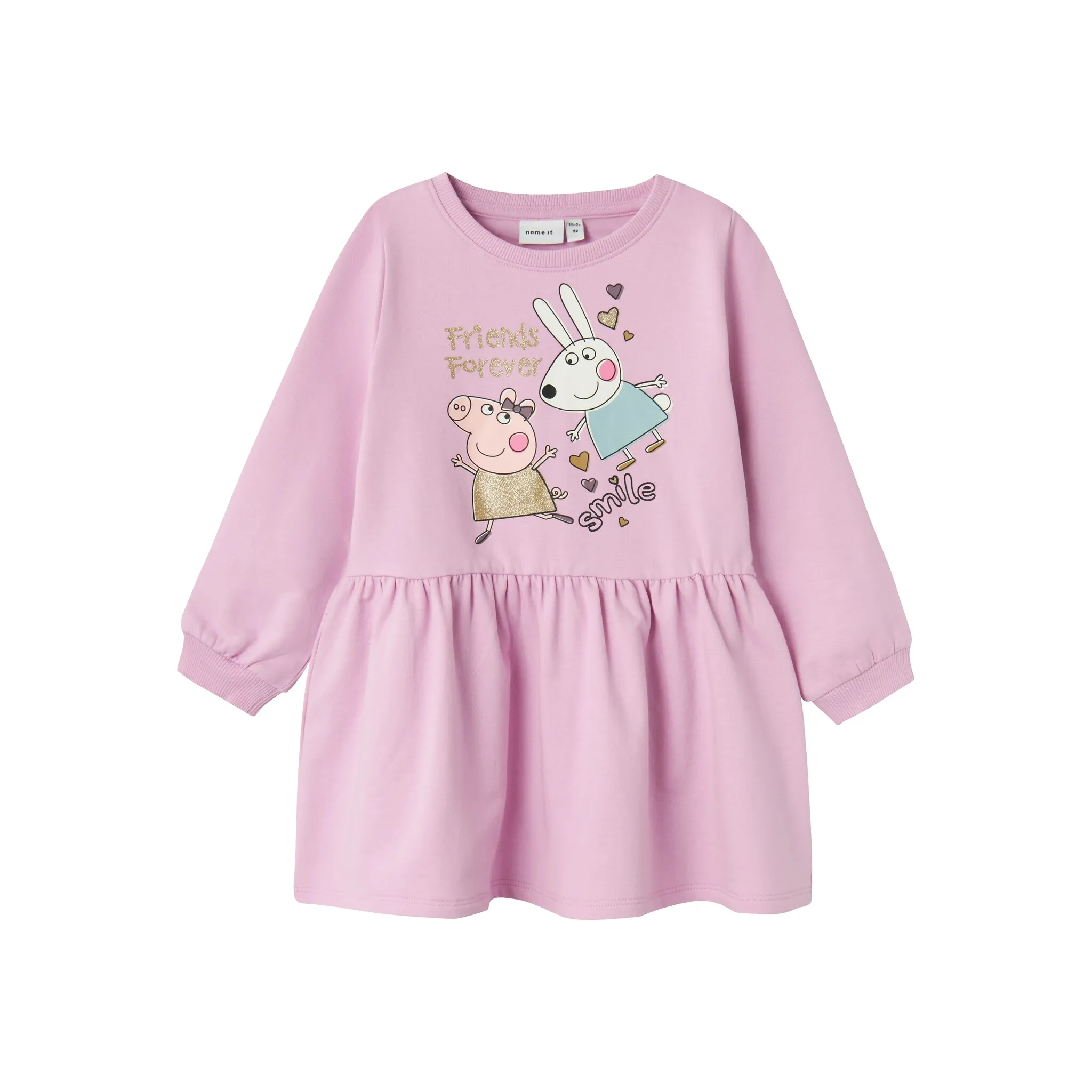 

Название It спортивное платье «NMFAMIRA PEPPAPIG LS SWE DRESS BRU CPLG» Name It, цвет Pastel Lavender