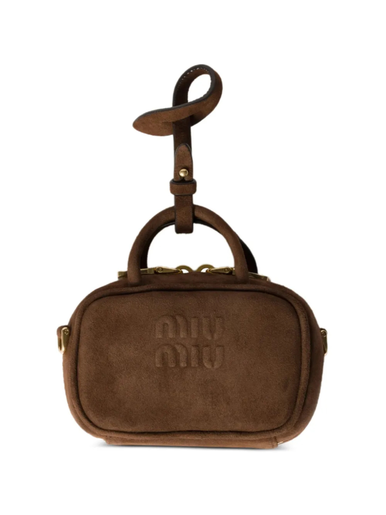 

Мини-сумка Miu Miu Beau, коричневый