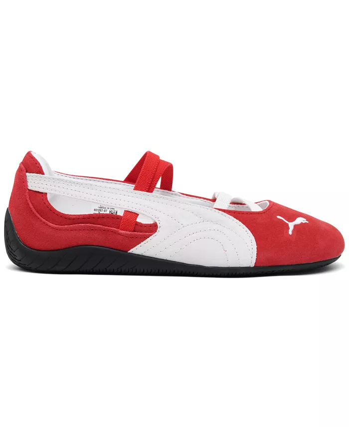 Женские балетки Speedcat Suede от Finish Line Puma, красный — фото 3
