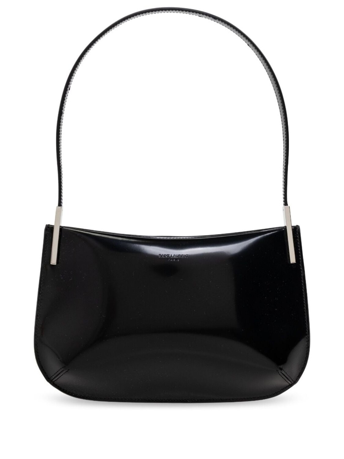 

Кожаная сумка Saint Laurent через плечо, черный