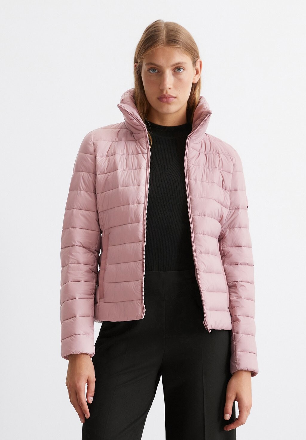 

Легкая куртка JACKET STAND-UP COLLAR SMALL CHAMBERS WELT POCKETS Marc O'Polo, светло-розовый