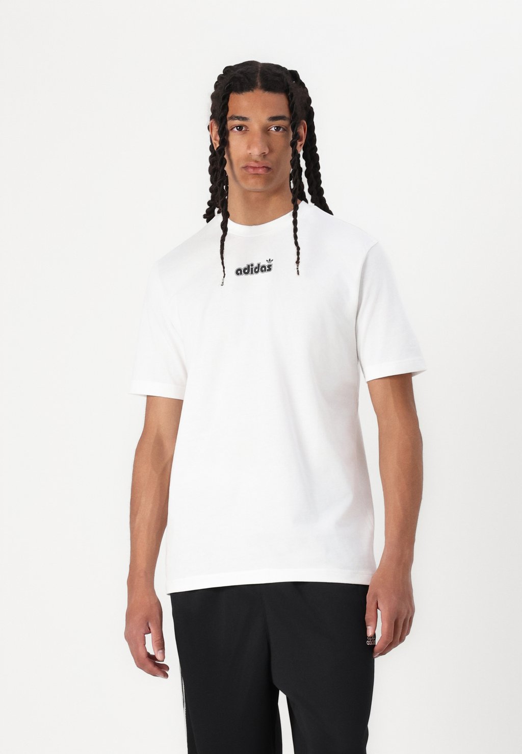 

Футболка с принтом TEE Adidas Originals, белый