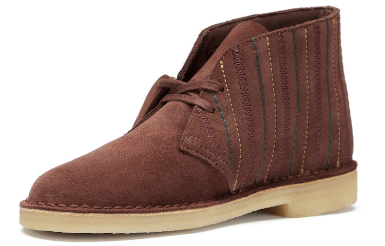 Мужские повседневные высокие коричневые 261745047 Clarks — фото 2
