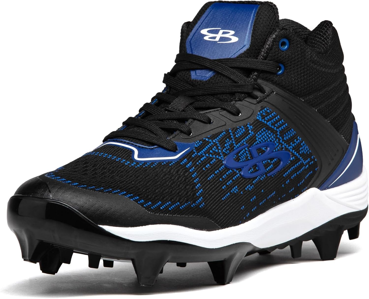 

Бутсы Boombah Viper Pureknit для мужчин с формованной средней подошвой - Status - несколько цветовых вариантов - несколько размеров, черный/синий