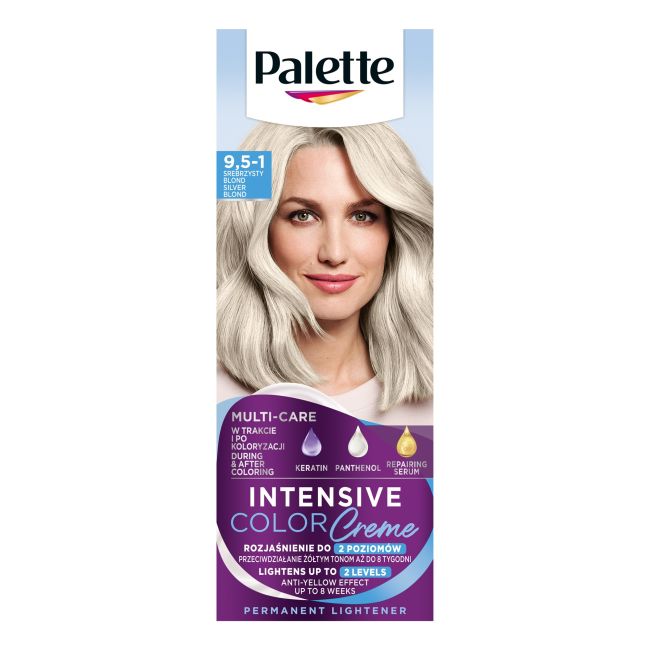

Краска для волос icc Palette, цвет c9 sidabro šviesa