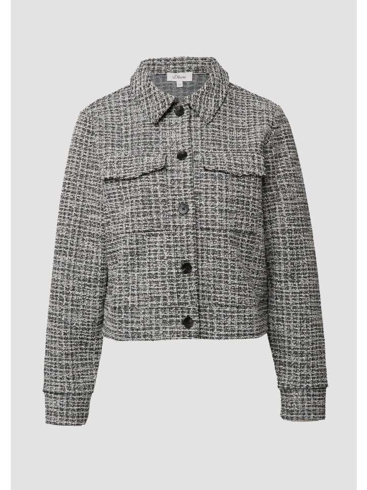 

s.Oliver Толстовка-куртка в черном цвете (9999)