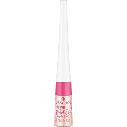Жидкая подводка для глаз Eye Sparkle № 01, серебристая, стойкая Essence — фото 2