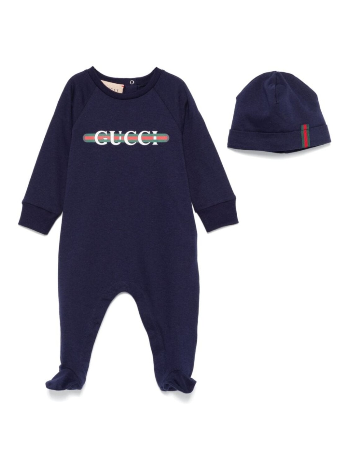 

Gucci Kids хлопковая пижама (комплект из двух шт.), синий