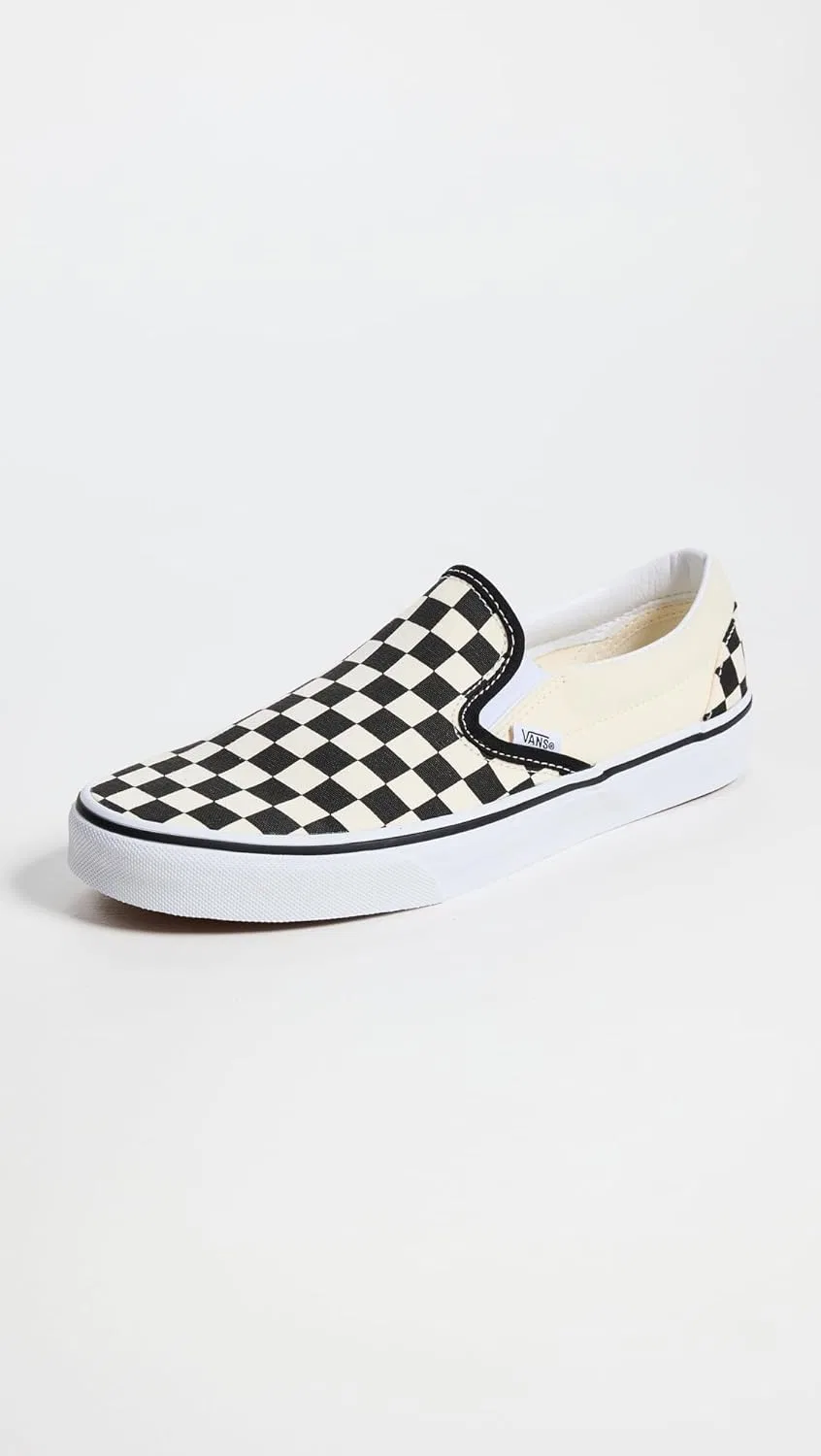 Кроссовки Vans Classic Unisex Adult's Slip-On Low-Top - Black - 38.5 EU — фото 3