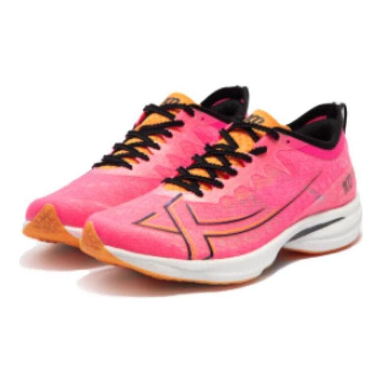 100 Детские кроссовки GS Low-top Флуоресцентные красные/оранжево-желтые Xtep, красный — фото 2