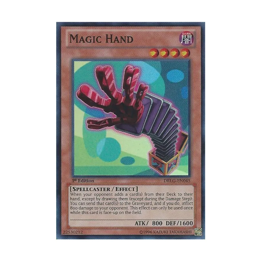 

CCG Волшебная рука (супер редкая), Yu-Gi-Oh - Dragons of Legend - Singles
