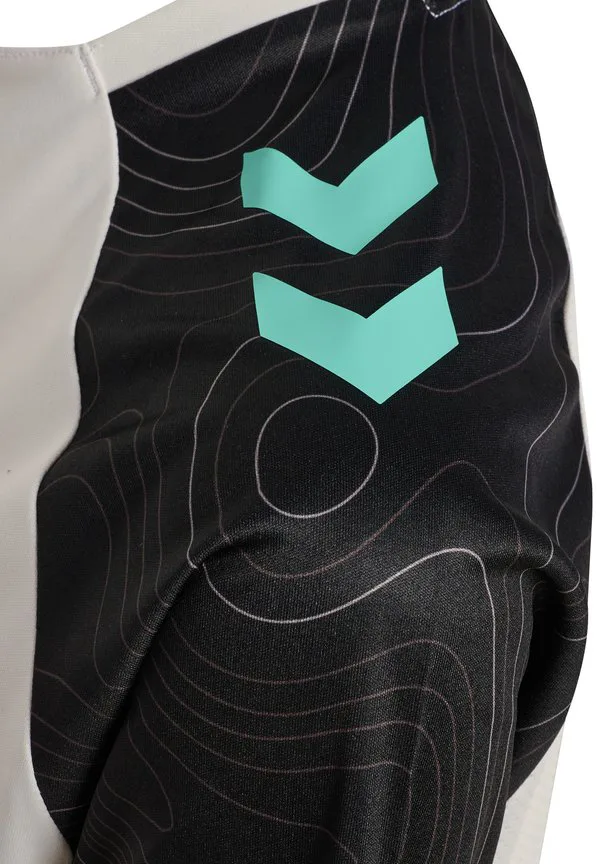 Тренировочная спортивная футболка blaze 2.0 Hummel, Vaporous Gray Pool Blue — фото 4