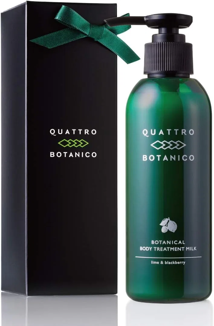 Крем для тела QUATTRO BOTANICO с экстрактами растений, 180 мл, аромат лайма и черной смородины
