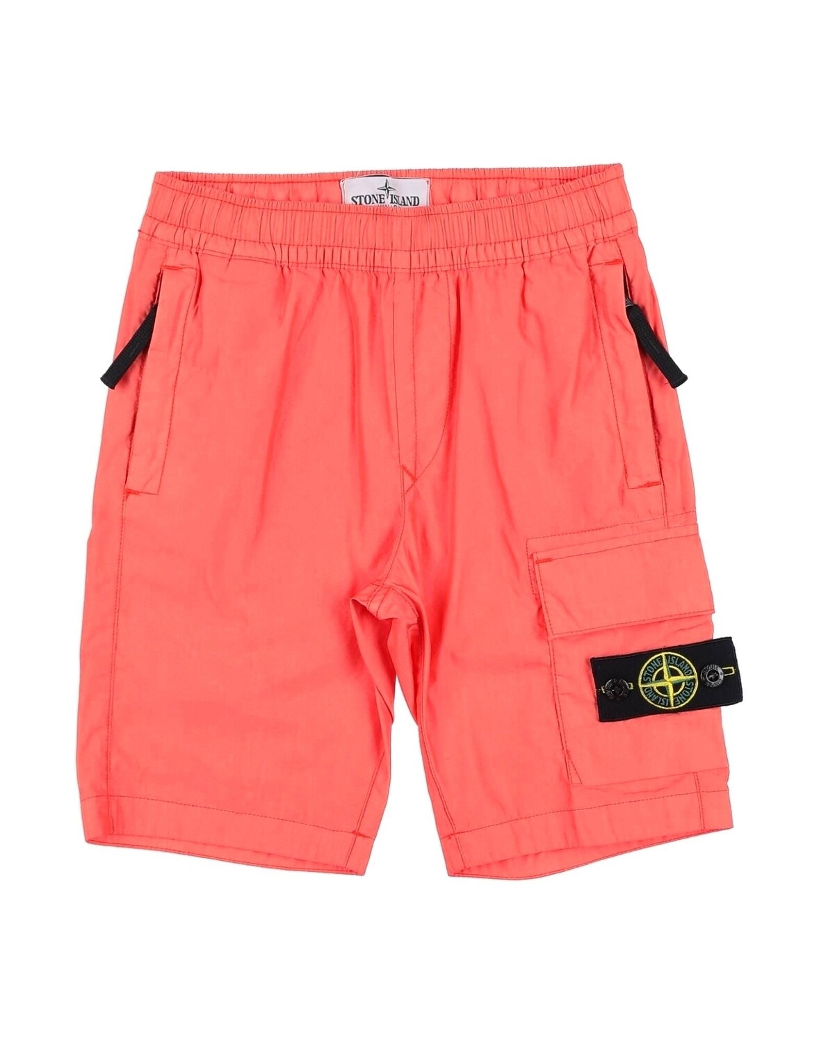

Шорты Stone Island Junior, лососево-розовый