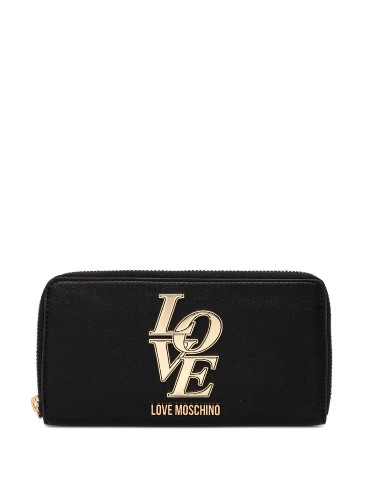 

Кошелек с логотипом Love Moschino, черный