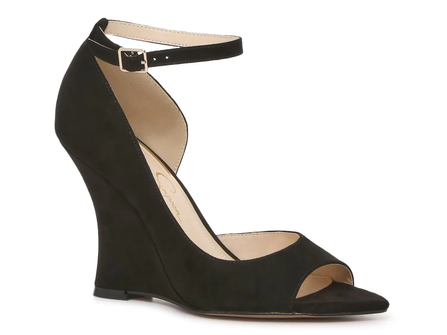 Сандалии Winchell Wedge Sandal Jessica Simpson, черный