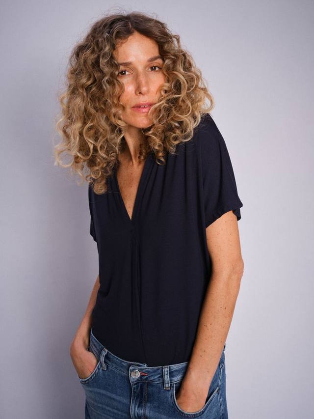 

Футболка Shira с короткими рукавами MOS MOSH, Mid Blue