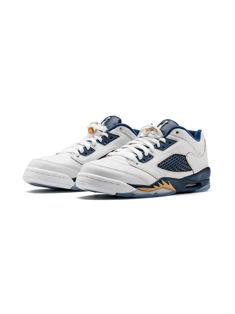 Кроссовки Air Jordan 5 Retro Low Jordan Kids, белый — фото 2