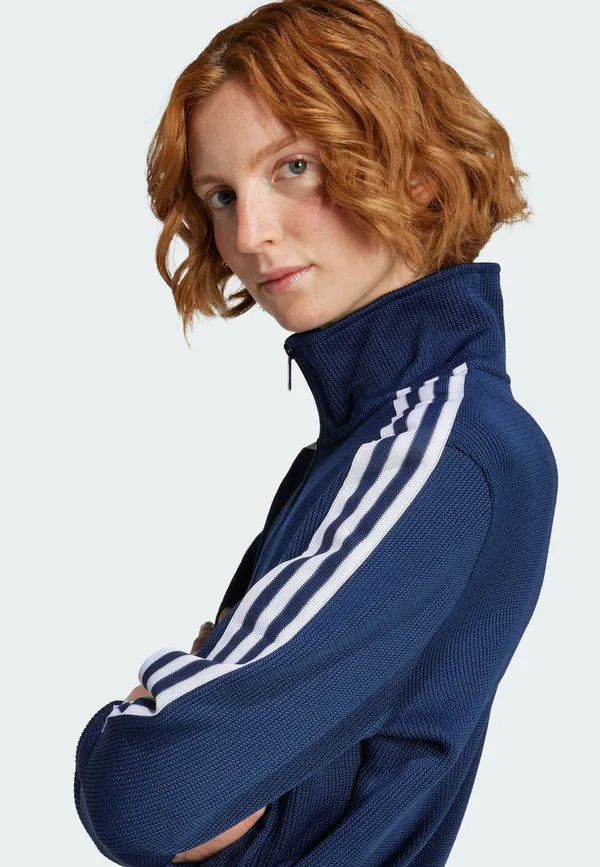 Тренировочная куртка firebird цвета хаки Adidas Originals, Night Indigo White — фото 3