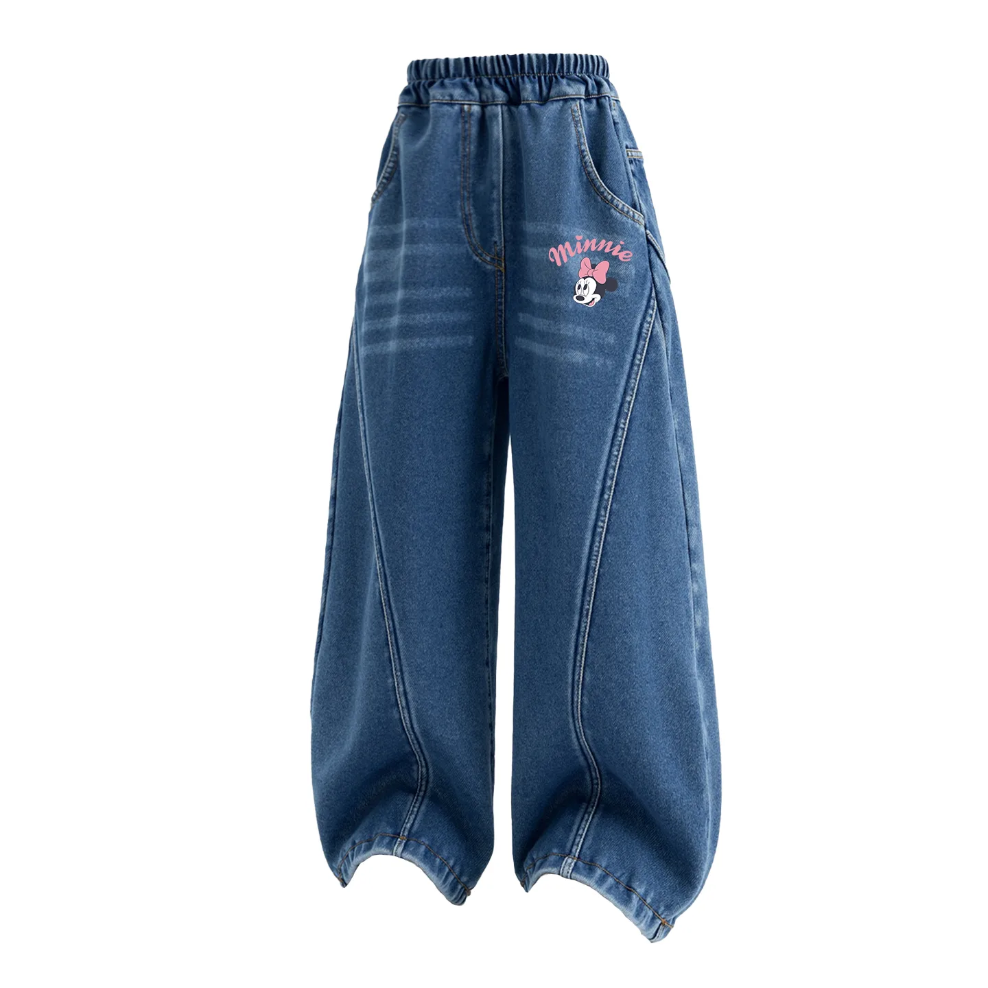 Детские джинсы Disney, [Thickened and Fleece-Lined]Di Lift Eye K Denim Blue