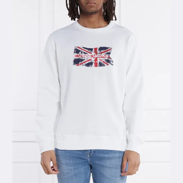 

Толстовка Ruwan стандартного кроя Pepe Jeans London, белый