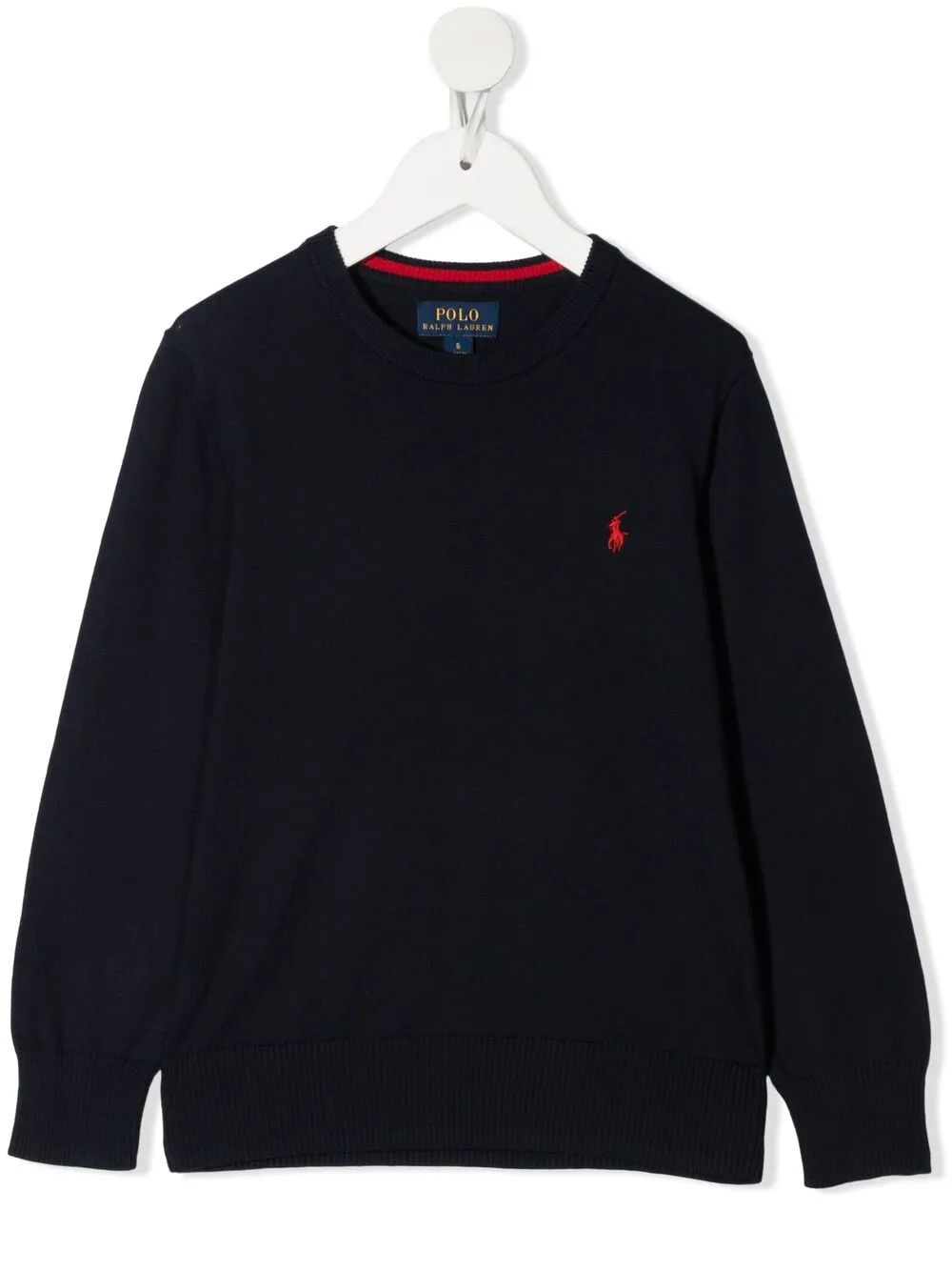 

Джемпер с круглым вырезом POLO RALPH LAUREN KIDS, синий