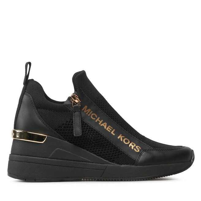 Кроссовки MICHAEL Michael Kors WillisWedge Trainer, черный — фото 2