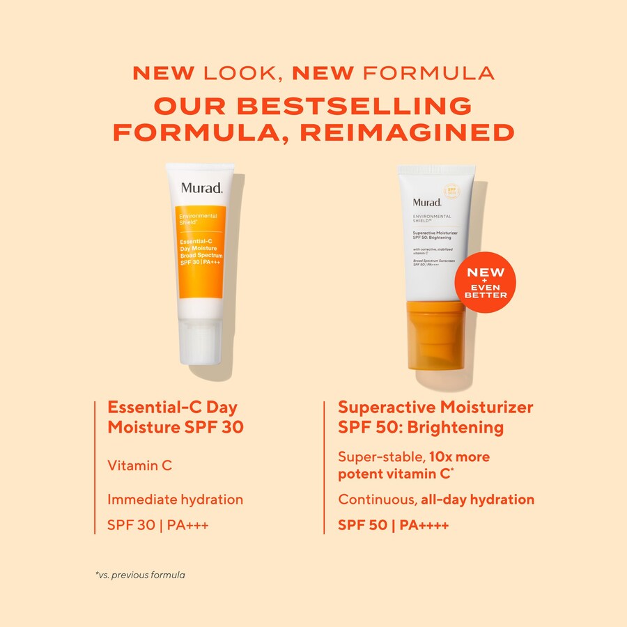 Пилинг Murad — Суперактивный осветляющий увлажняющий SPF 50 с витамином С, 50 мл — фото 3