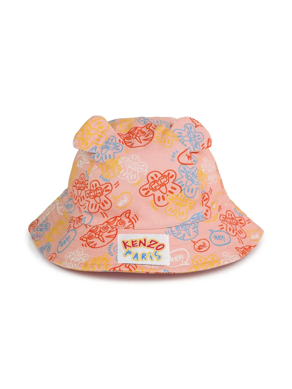 

Панама с графичным принтом Kenzo Kids, нейтральный