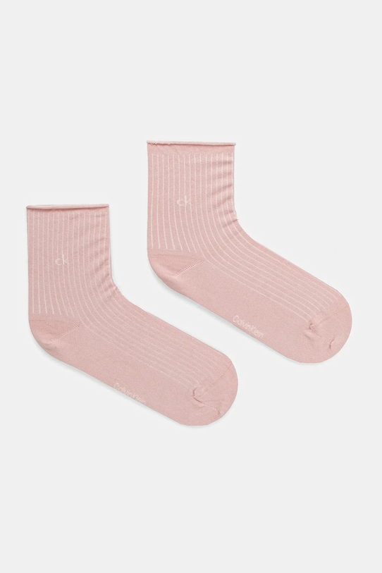 

Носки 2 пары Calvin Klein, розовый