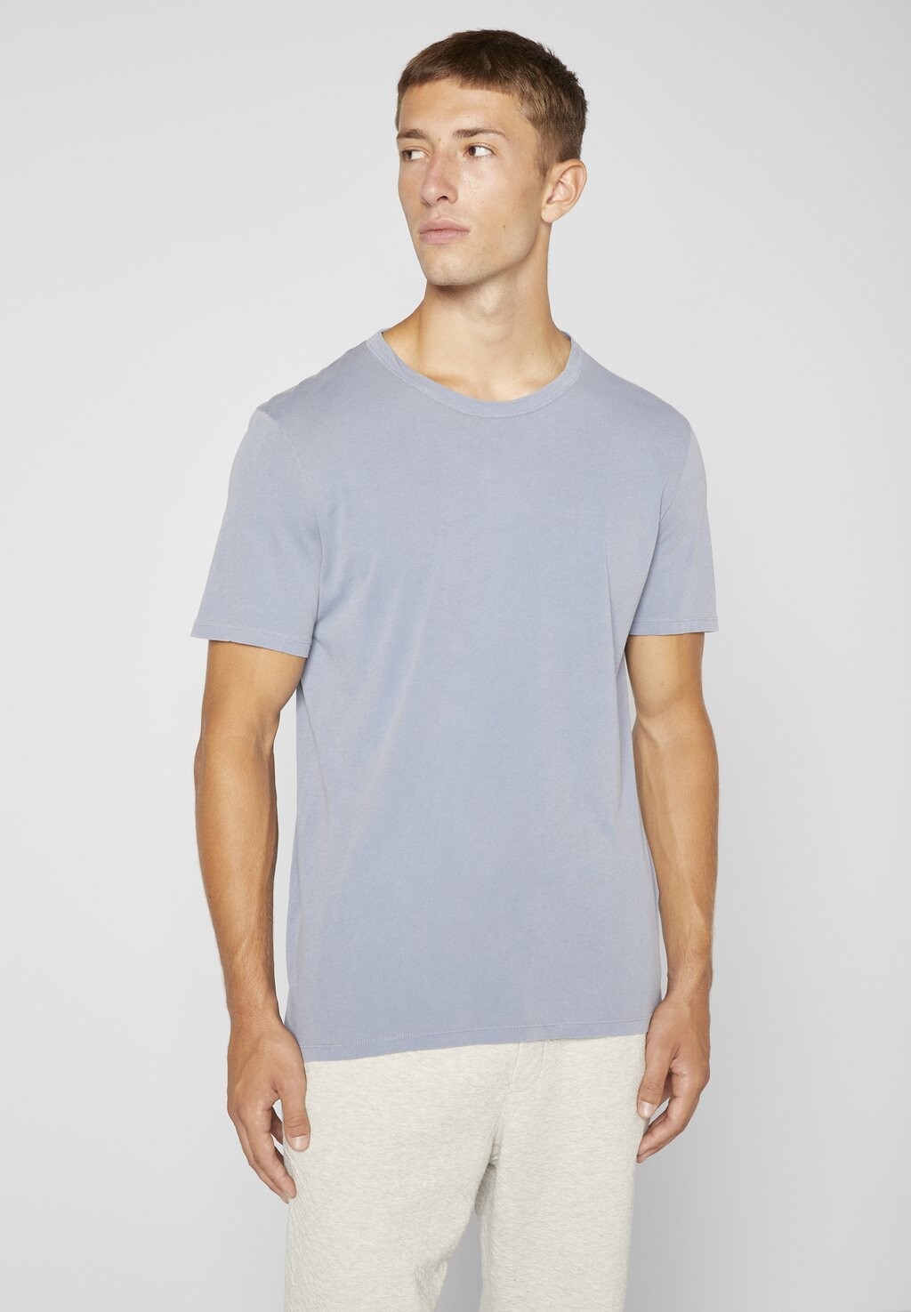 

Базовая футболка Devon American Vintage, цвет bleu gris vintage