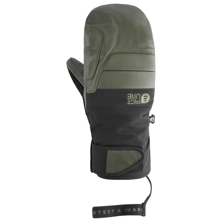 

Варежка анкон митенка табак - 8 Picture