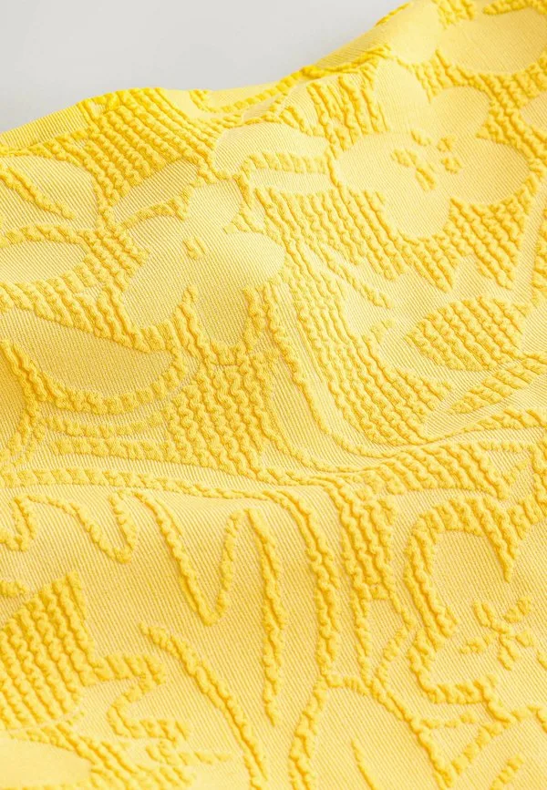 Плавки от бикини стандартного кроя с завязками по бокам Next, Yellow — фото 3