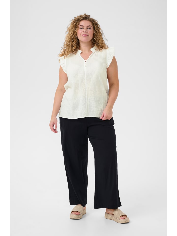 

Блузка без рукавов KClyana, классический крой, цвет Chalk KAFFE curve