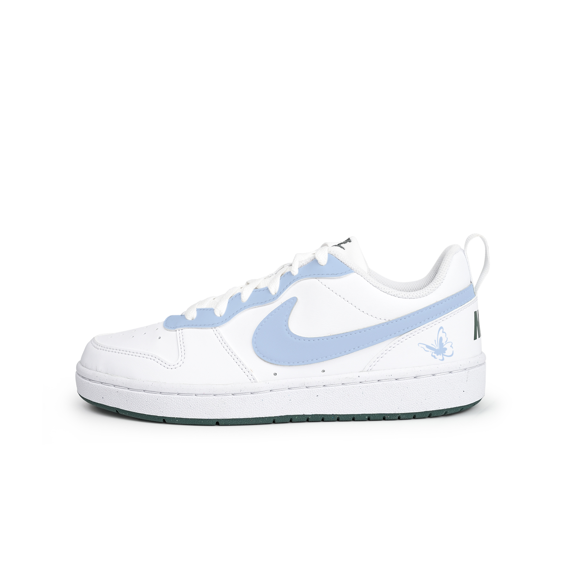 

Детские скейтерские кроссовки Court Borough для младших школьников Nike, синий