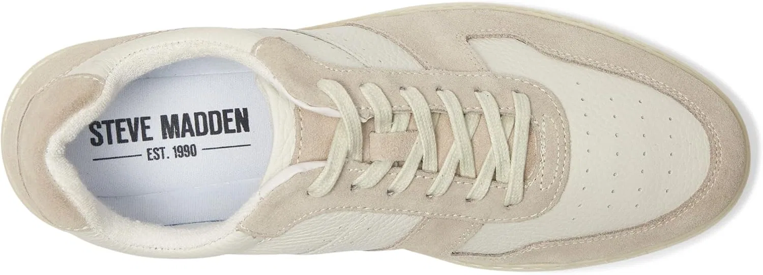 Мужские кроссовки Steve Madden Jerro, White / Beige — фото 2