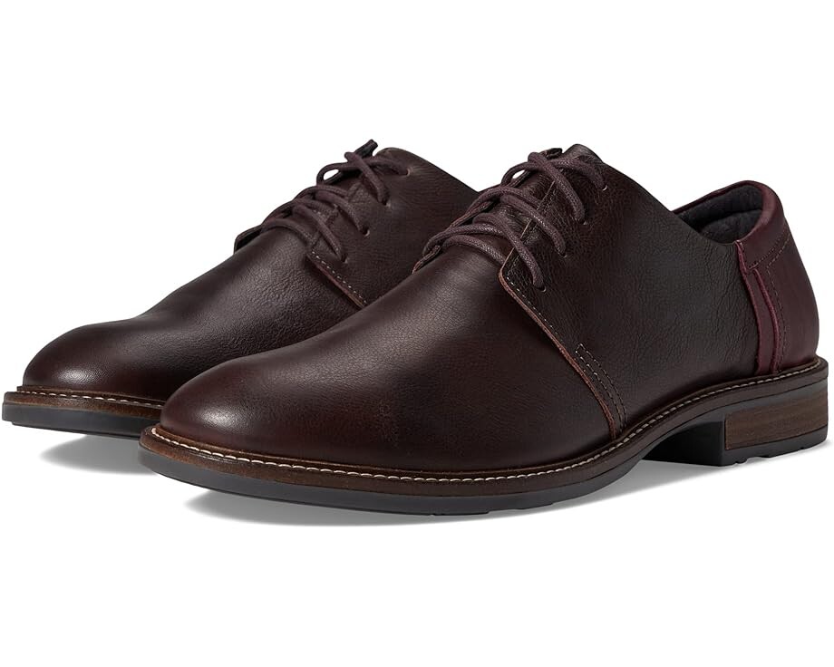 

Оксфорды Naot Chief, цвет Soft Brown Leather/Soft Bordeaux Leather