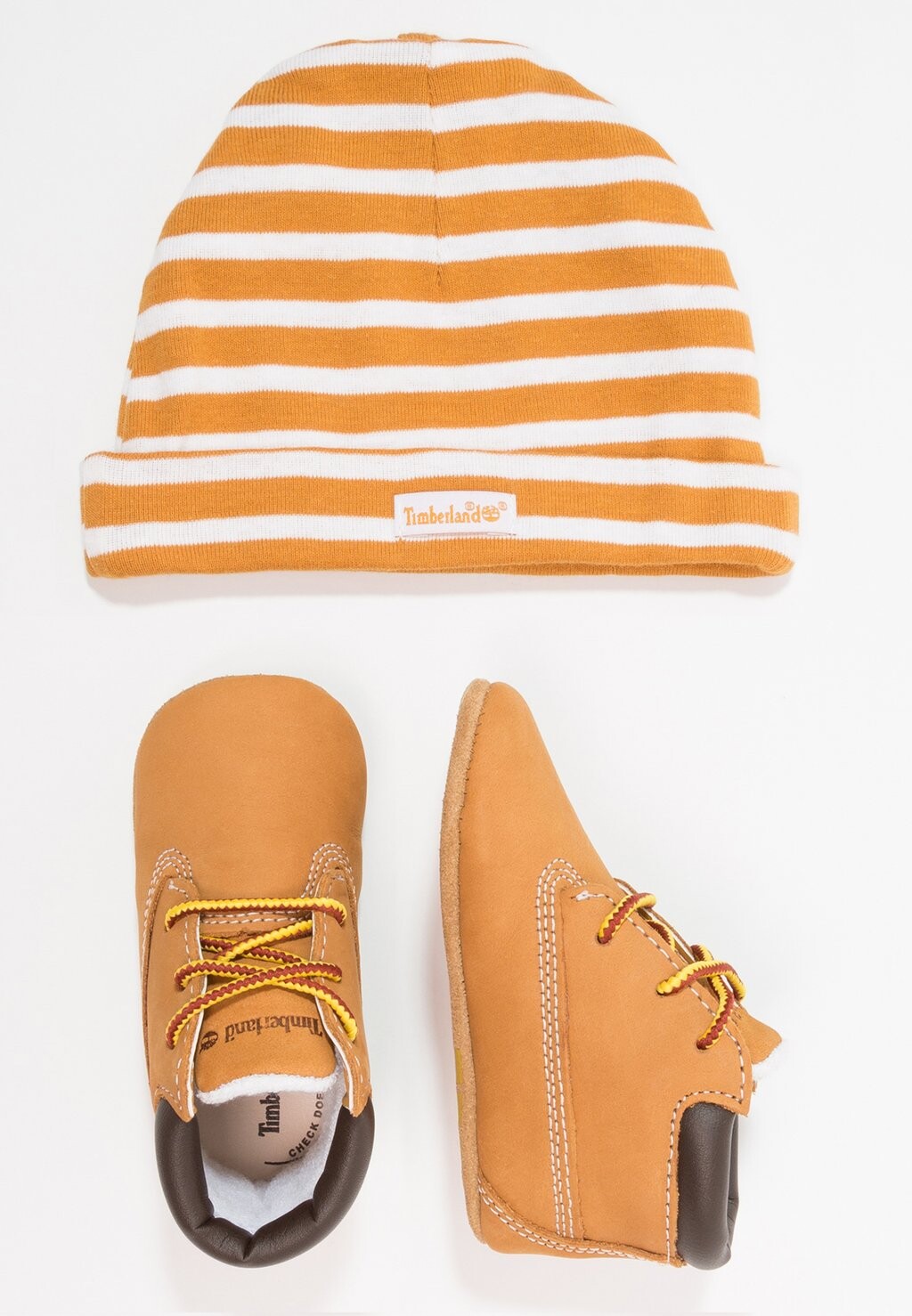 

Детская обувь CRIB BOOTIE MID LACE UP BOOT WHEAT Timberland, цвет wheat