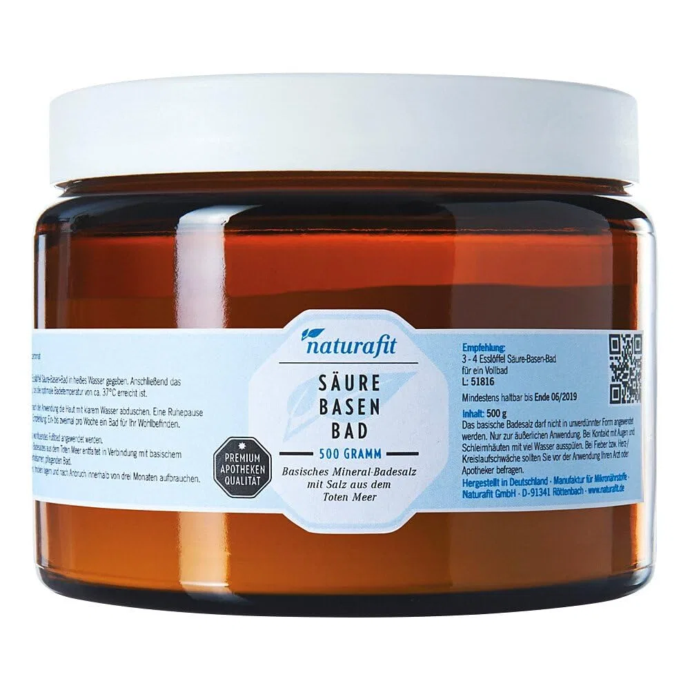 Соль для ванны «Acid Bases» от NATURAFIT, 500 г Naturafit