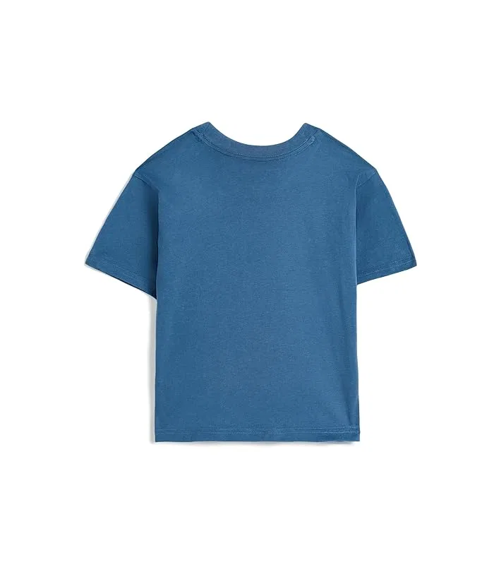 Футболка Sunfaded Knit Top abercrombie kids, Moonlight Blue — фото 2