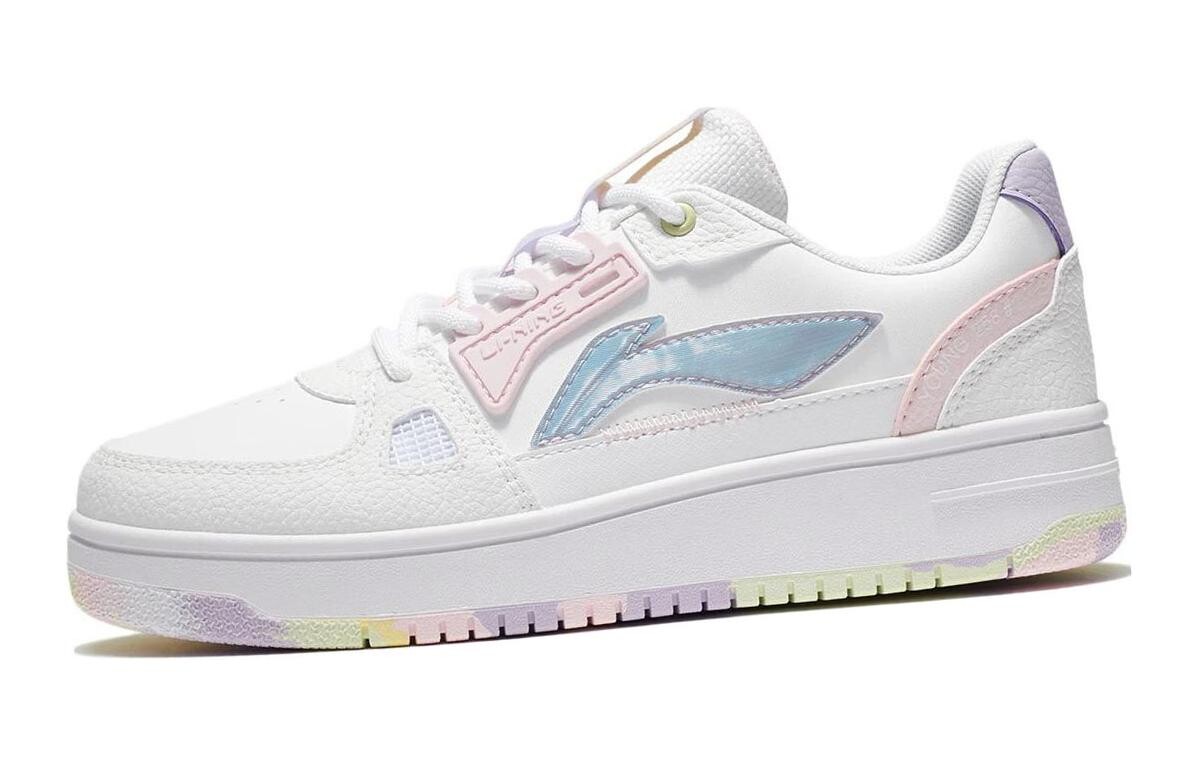 Детские кроссовки для скейтбординга GS Low-top Standard White/Purrose Powder Lining Young — фото 3