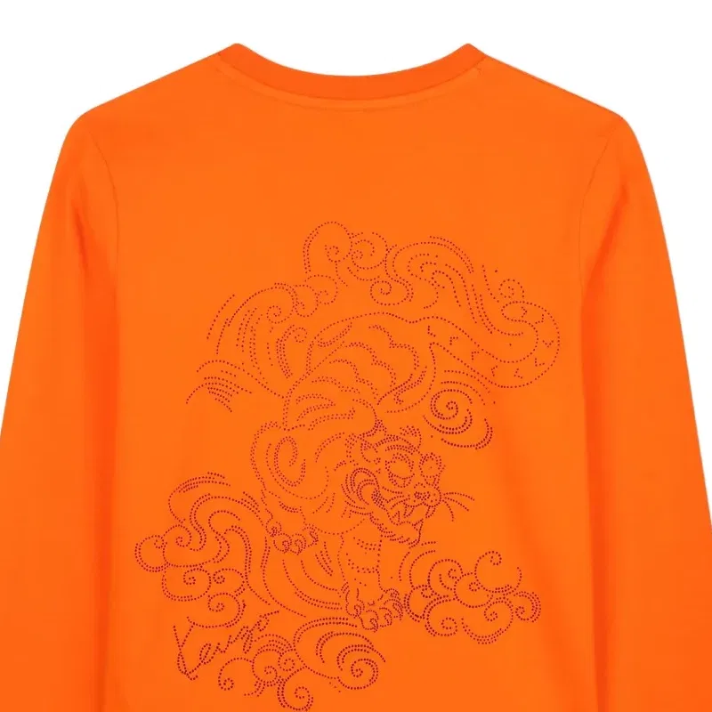 Детская футболка с круглым вырезом KENZO, Bright Orange — фото 4