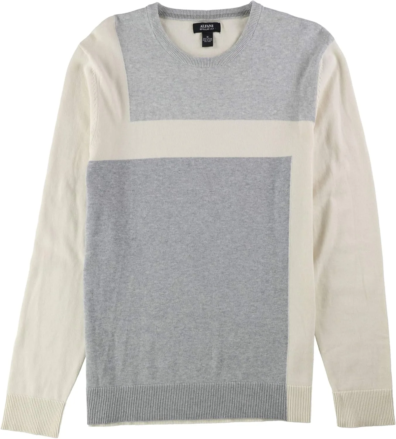 

Свитер Alfani мужской Regular-Fit легкий Color Block