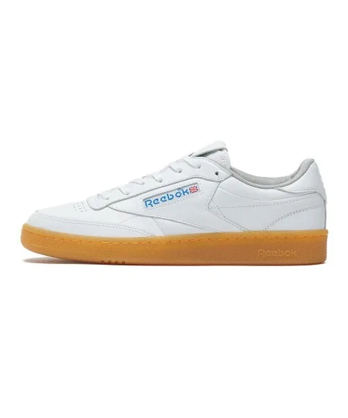 Унисекс кожаные кроссовки Reebok CLUB C 85 VINTAGE белые — фото 4
