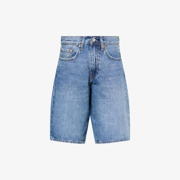 

478 мешковатые джинсовые шорты Levis, цвет my frequency