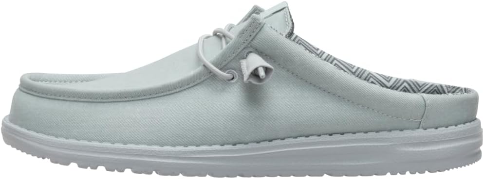 

Мужские слипоны HEYDUDE Wally с эластичным канвасом, Мужская обувь, Мужские лоферы без шнурков, Удобные и легкие, серый