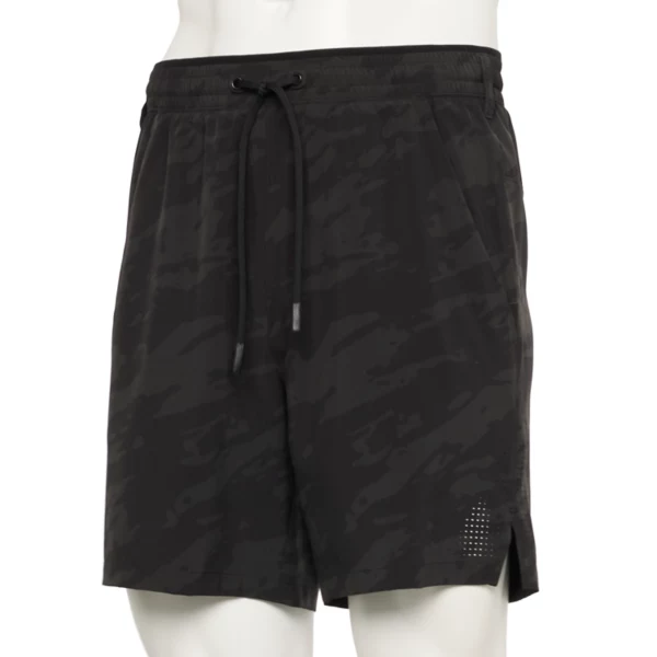 

Мужские адаптивные шорты для бега Tek Gear, цвет black camo