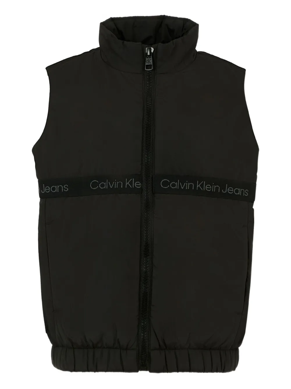 

Жилет с логотипом Calvin Klein Kids, черный