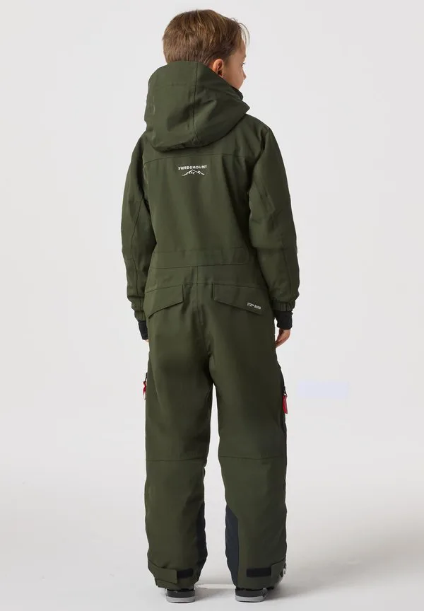 Снежный комбинезон святого антония Swedemount, Dk. Olive Green Burned Orange — фото 3