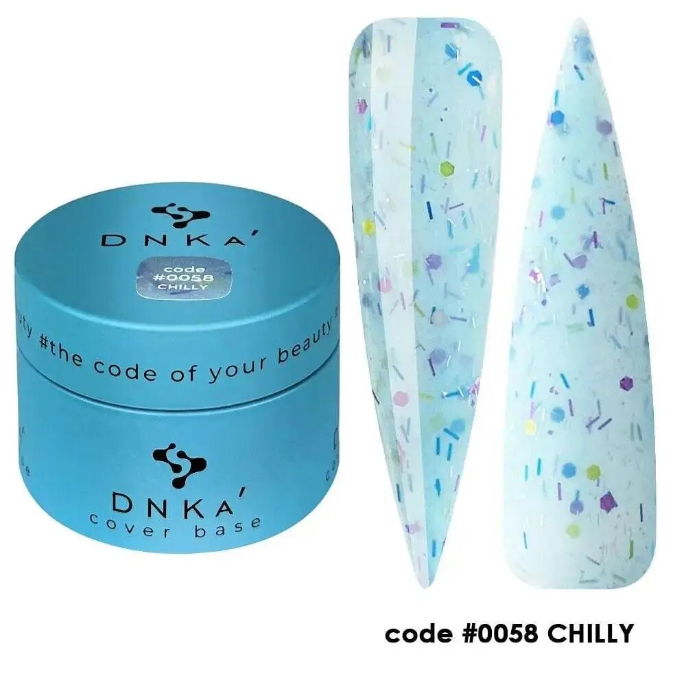 

Цветная база DNKa Cover Base № 0058 Chilly, 30 мл